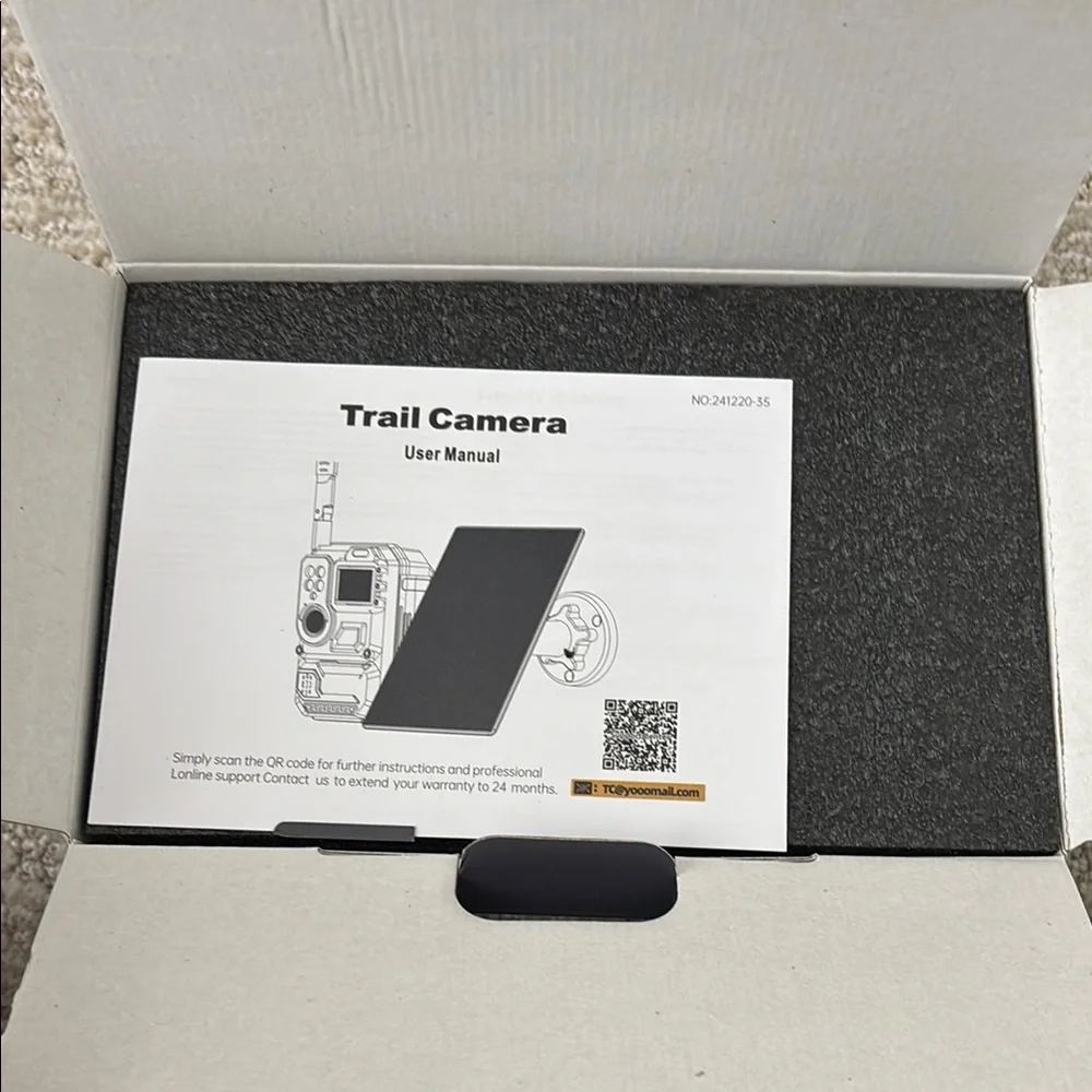 4G Solar Power Trail Camera with Night Vision